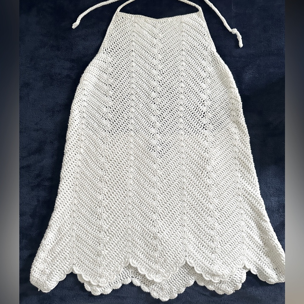 Intermix Crochet Halter Top